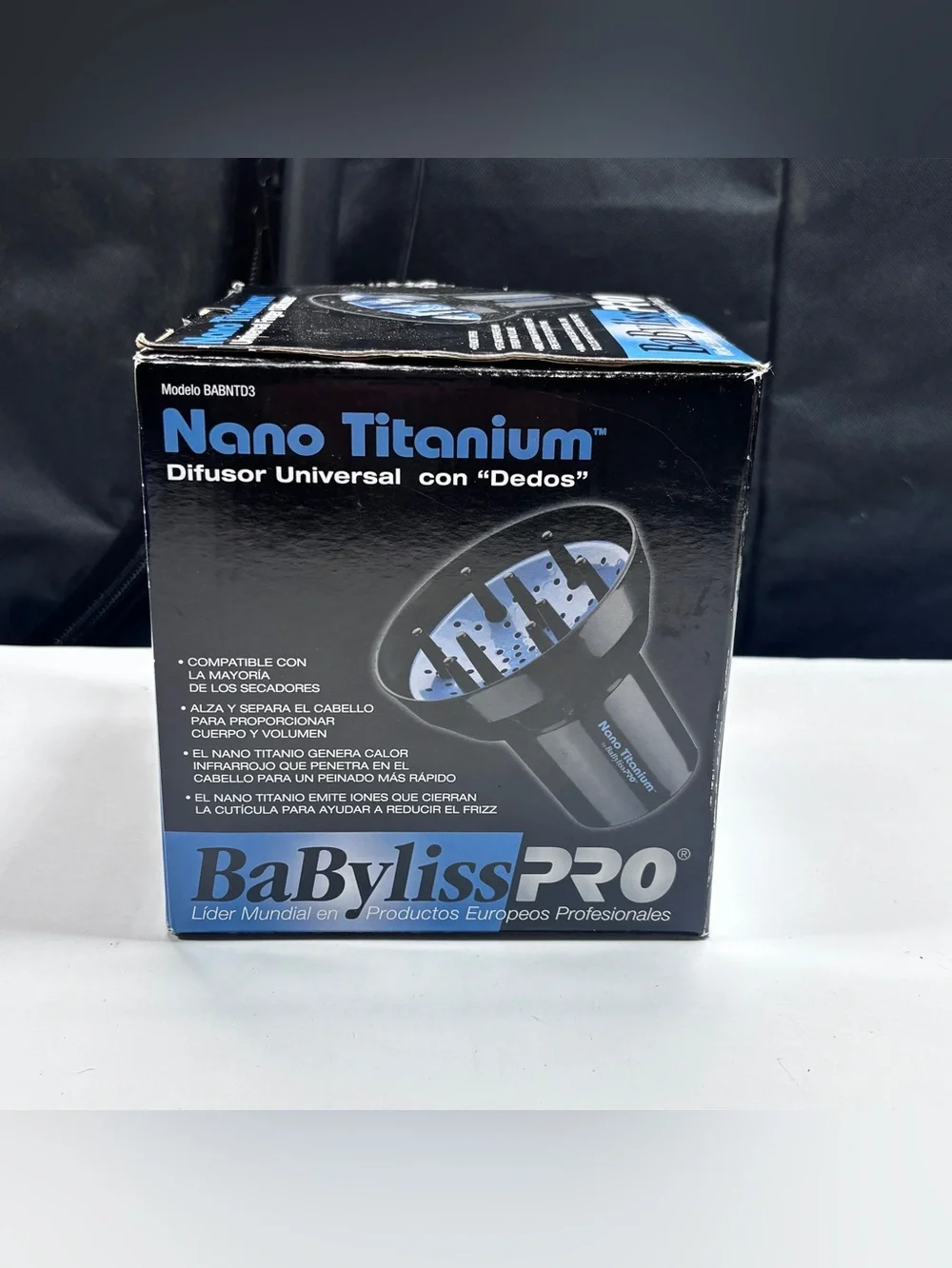 BaByliss PRO Nano Titanium Universal Finger Diffuser - Picture 3 of 12